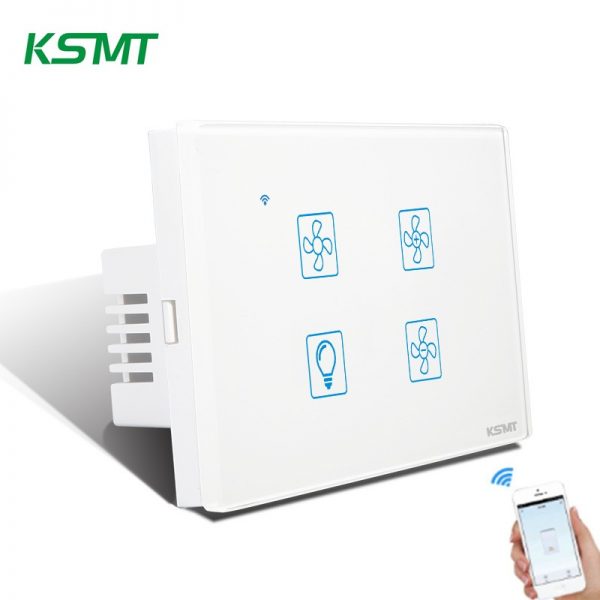 US FAN LIGHT SMART WIFI SWITCH - Image 4