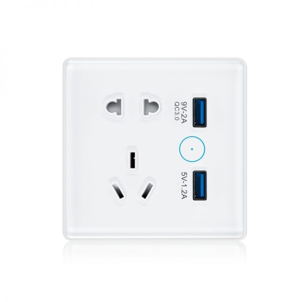 Universal WIFI SMART SOCKET WITH 2USB PORTS - Image 4