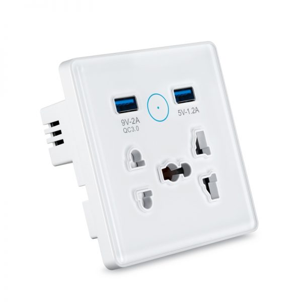 Universal WIFI SMART SOCKET WITH 2USB PORTS - Image 5