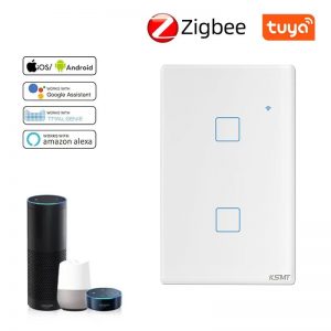 US Zigbee Smart Switch 2gang