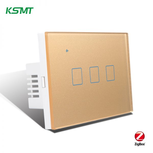 KSMT US/AU 3gang Zigbee Smart Touch Switch - Image 4