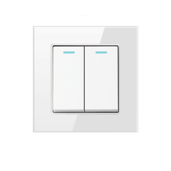 2gang 1way glass plate switch - Image 2