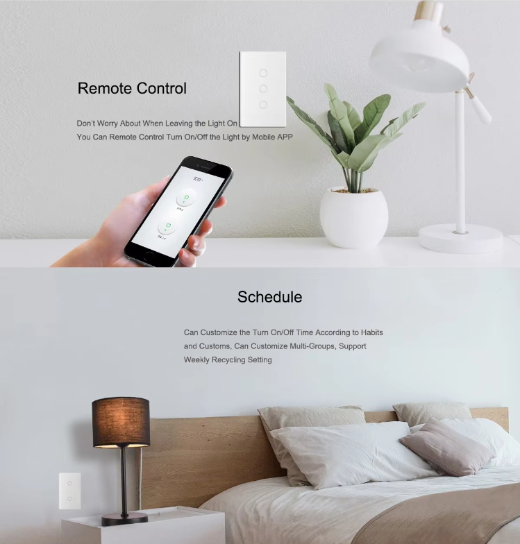 US RF WIFI LIGHT SWITCH