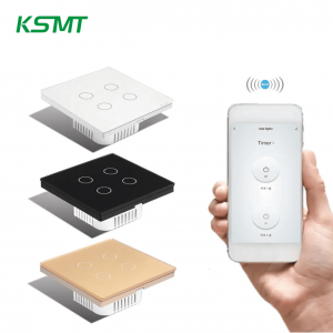 EU RF WIFI 4gang touch switch