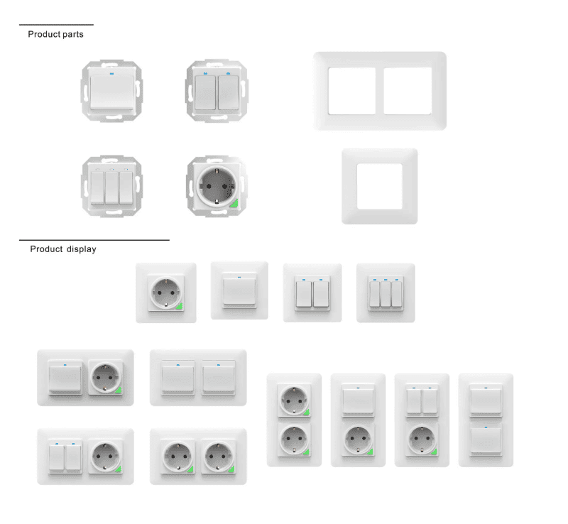 DIY smart wall switch&socket 