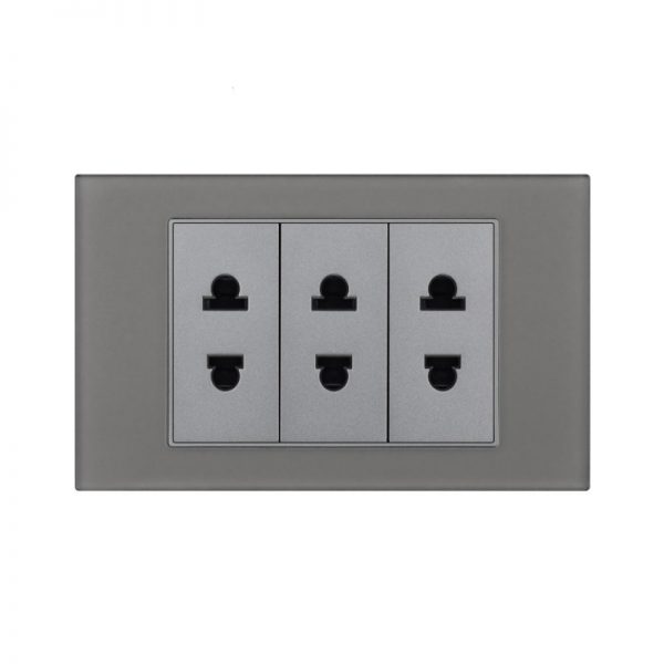 glass panel triple 2pin socket - Image 2