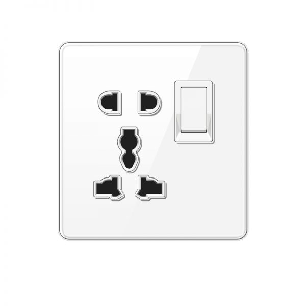 1gang 5pin Universal Wall Outlet