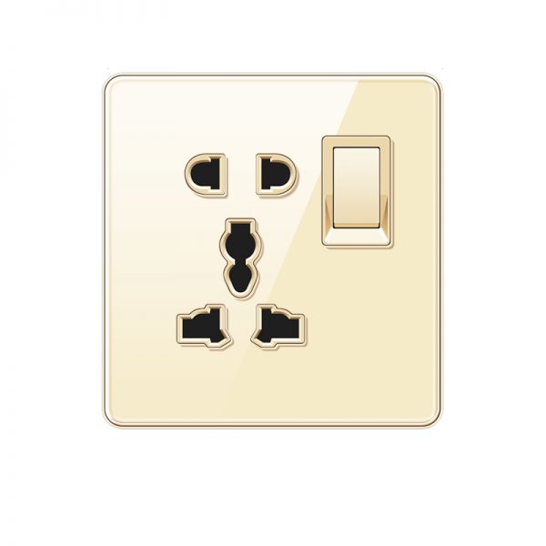 1gang 5pin Universal Wall Outlet - Image 3