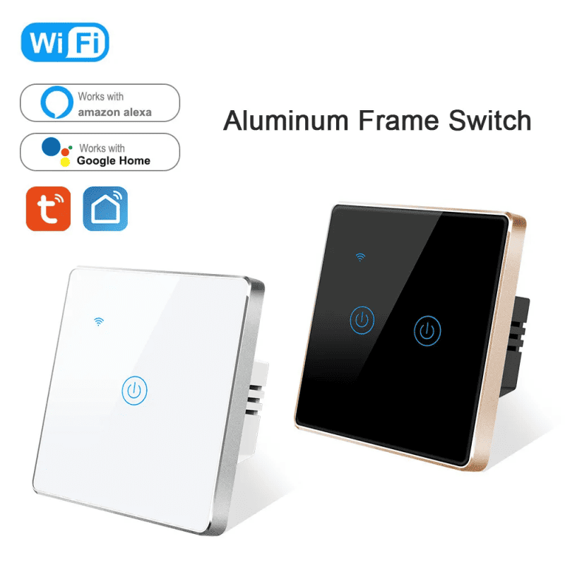 wifi metal bezel smart switch 1gang