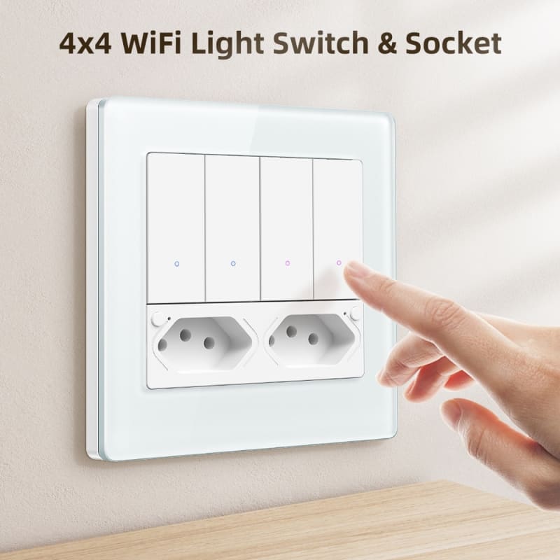 4*4 brazil switch&socket 