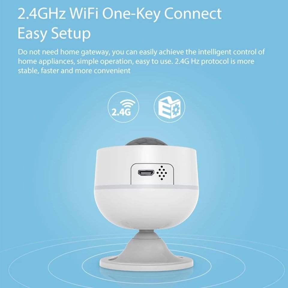 WIFI PIR detector with USB Power