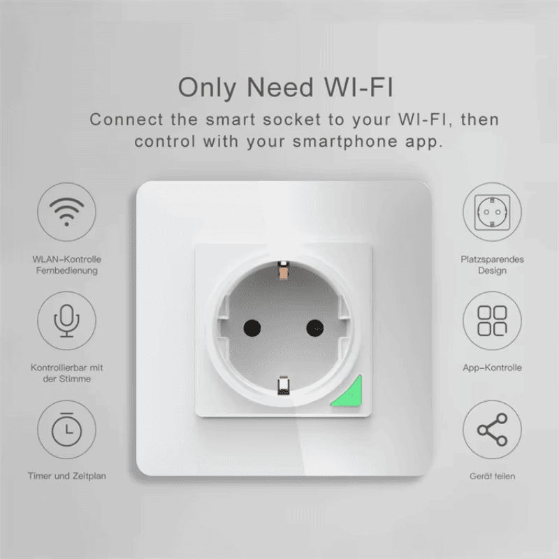 WIFI EU WALL SOCKET