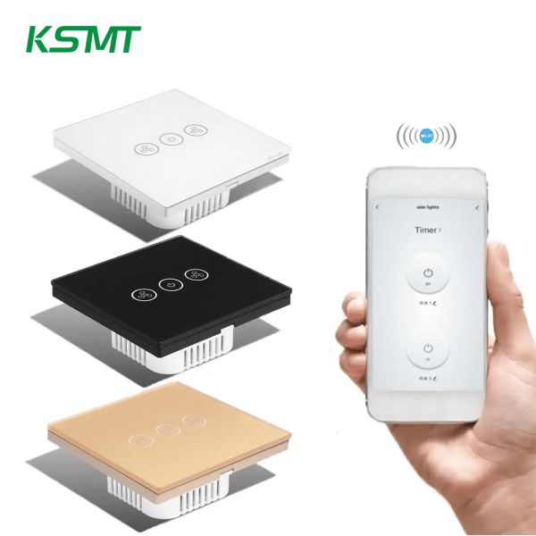 EU RF WIFI fan touch switch