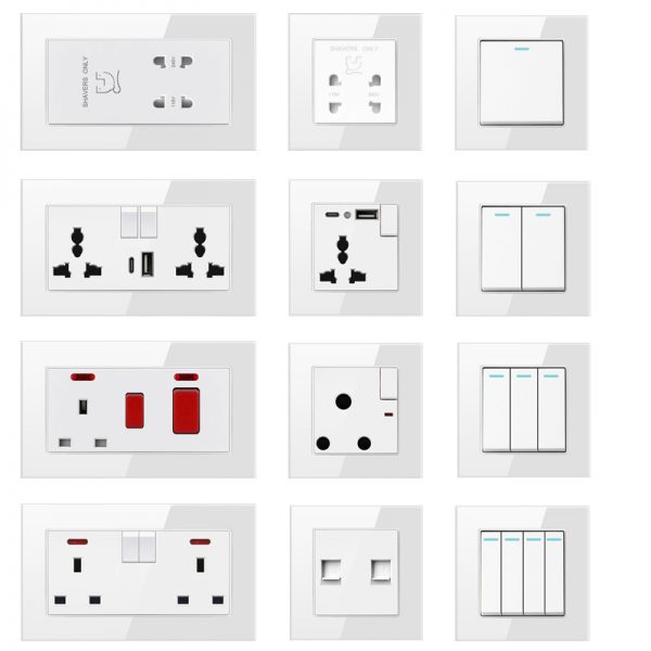 glass plate 15A  Socket - Image 3