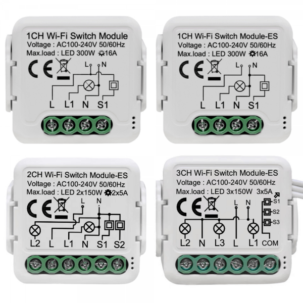 Wifi Smart DIY Switch Module 16A With Energy Monitor - Image 2