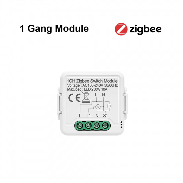 Zigbee 10A 1/2/3/4gang Smart Switch Module - Image 2