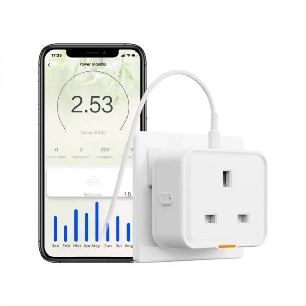 Type C 16A WiFi RF433 Tuya Smart Home Plug UK Socket