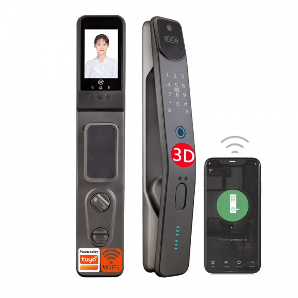 Tuya WiFi zigbee 3D Face Recognition Fingerprint lock