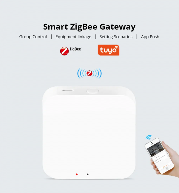 Tuya Smart Zigbee 3.0 Wireless Remote Control Gateway - Image 2