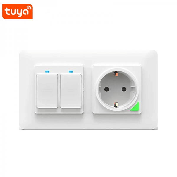 DIY Tuya WIFI EU Sockets and Switches Light Switch Plug Outlet