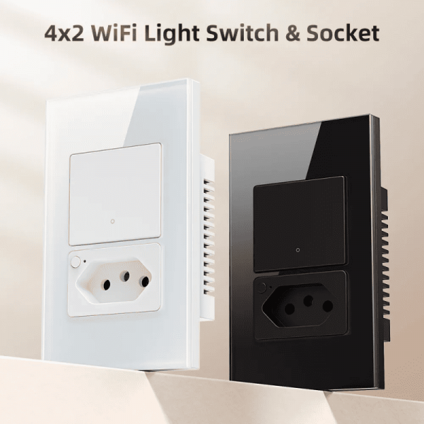 1/2gang brazil smart switch&socket