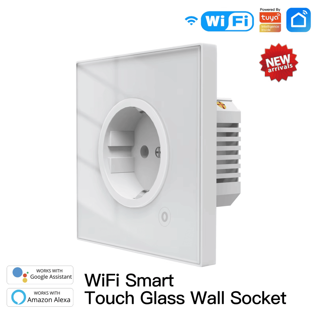 wifi smart wall socket eu