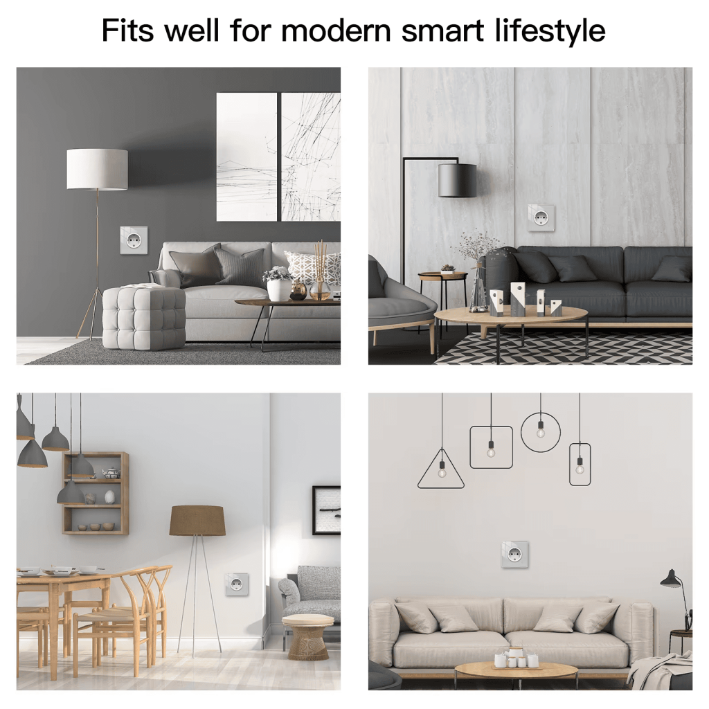 wifi smart wall socket eu