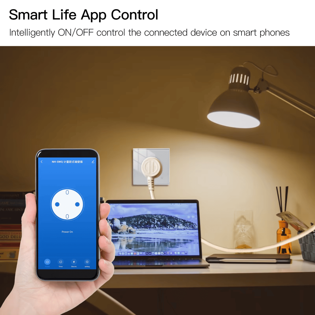 wifi smart wall socket eu