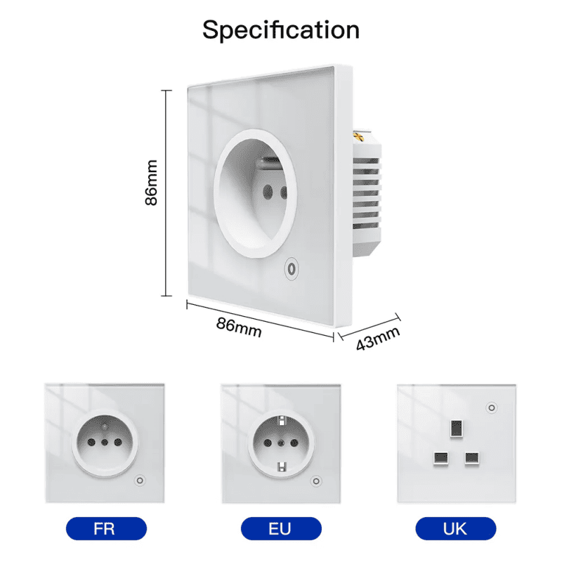 FR wifi smart wall socket