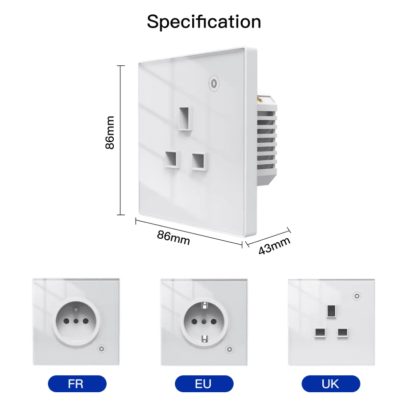 uk wifi smart wall socket