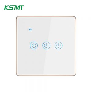 wifi metal bezel smart switch 3gang