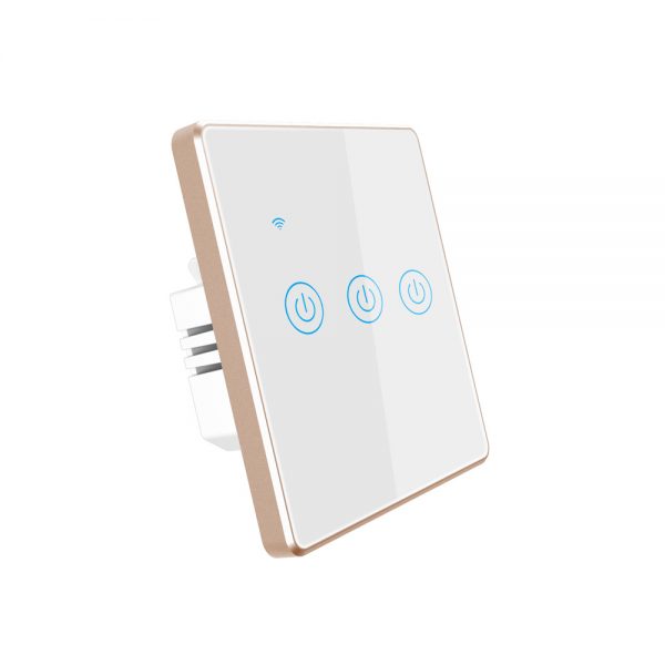 wifi metal bezel smart switch 3gang