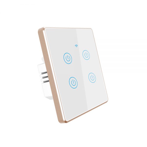 4gang Metal Bezel Wifi Smart Touch Switch - Image 4