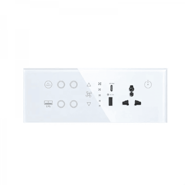 wifi zigbee combination fan smart switch socket