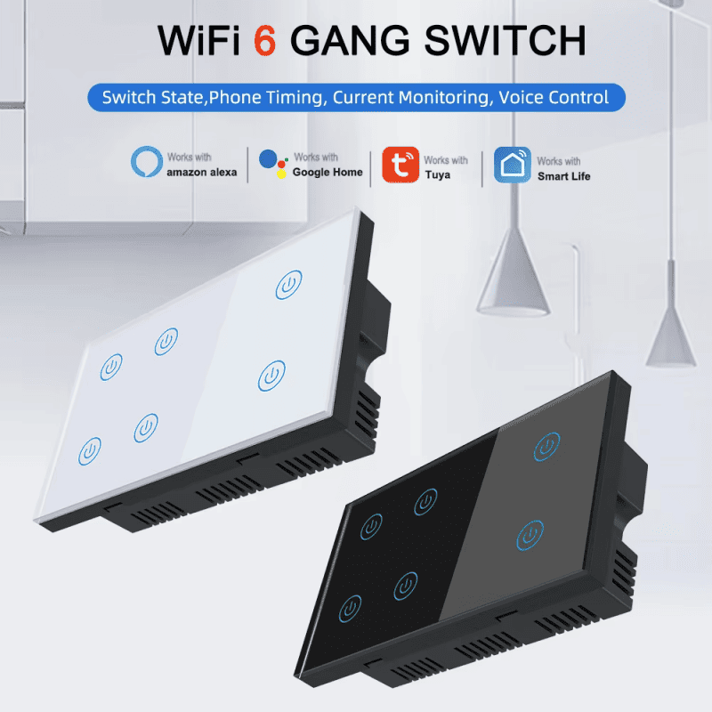 6gang switch
