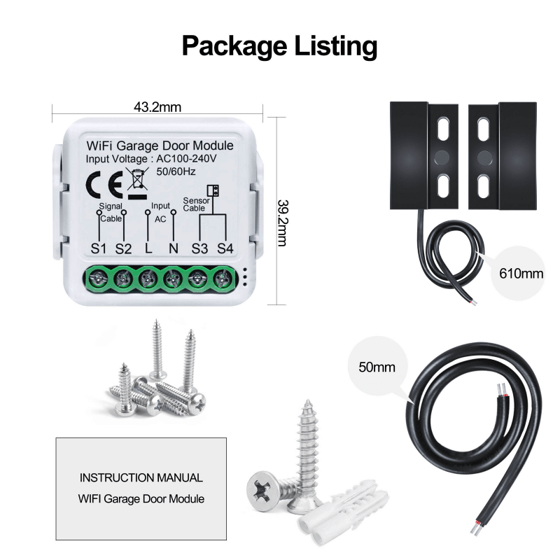 wifi garage door module