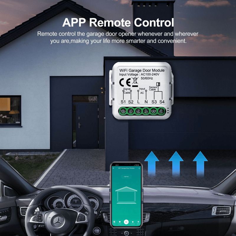 wifi garage door module
