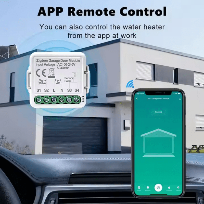 zigbee garage door module
