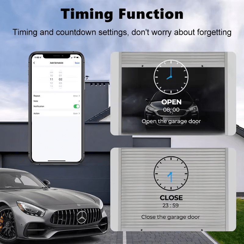 zigbee garage door module